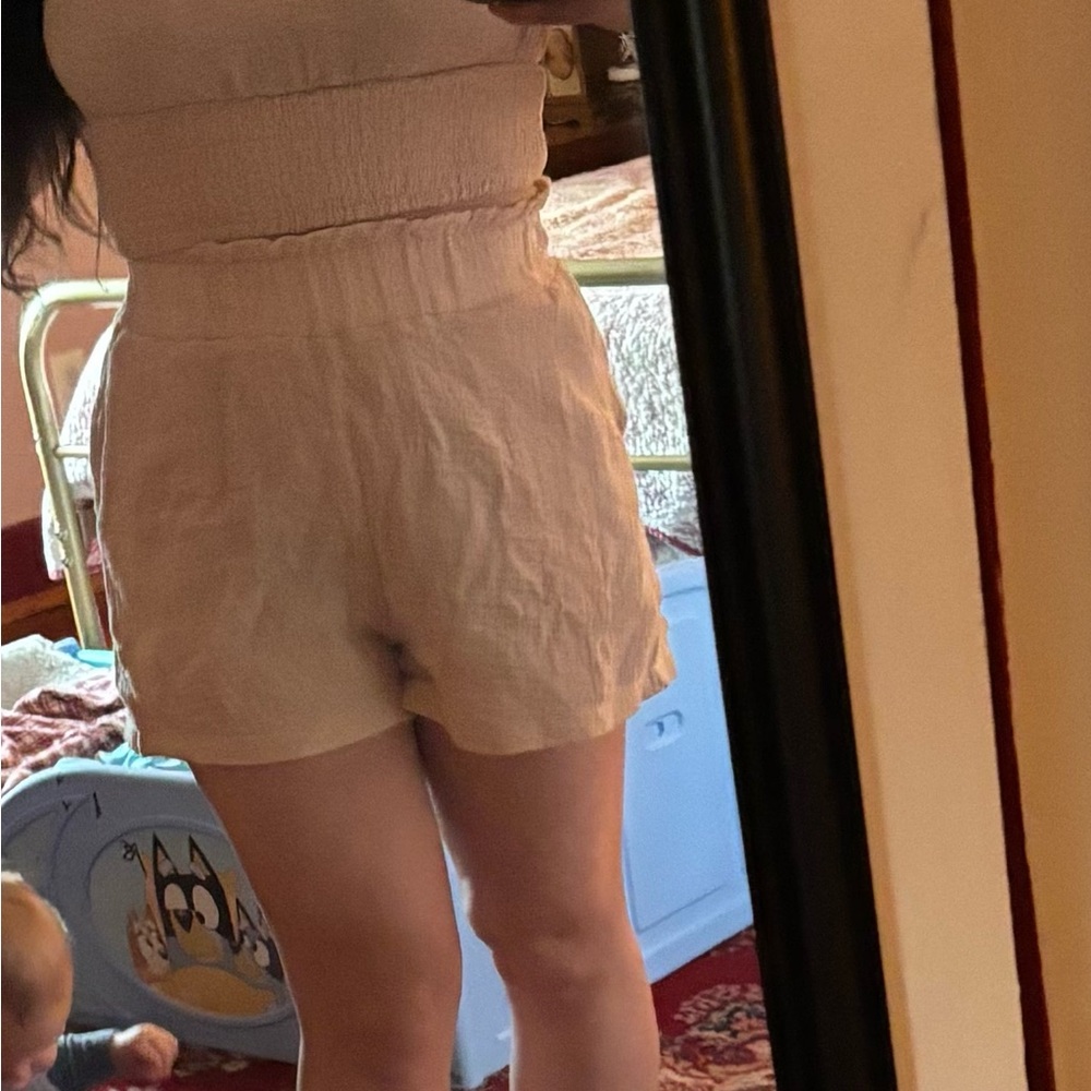 Women's Cream 2 piece set